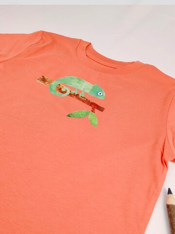 MelaDi Shirt 'Chameleon' in Orange