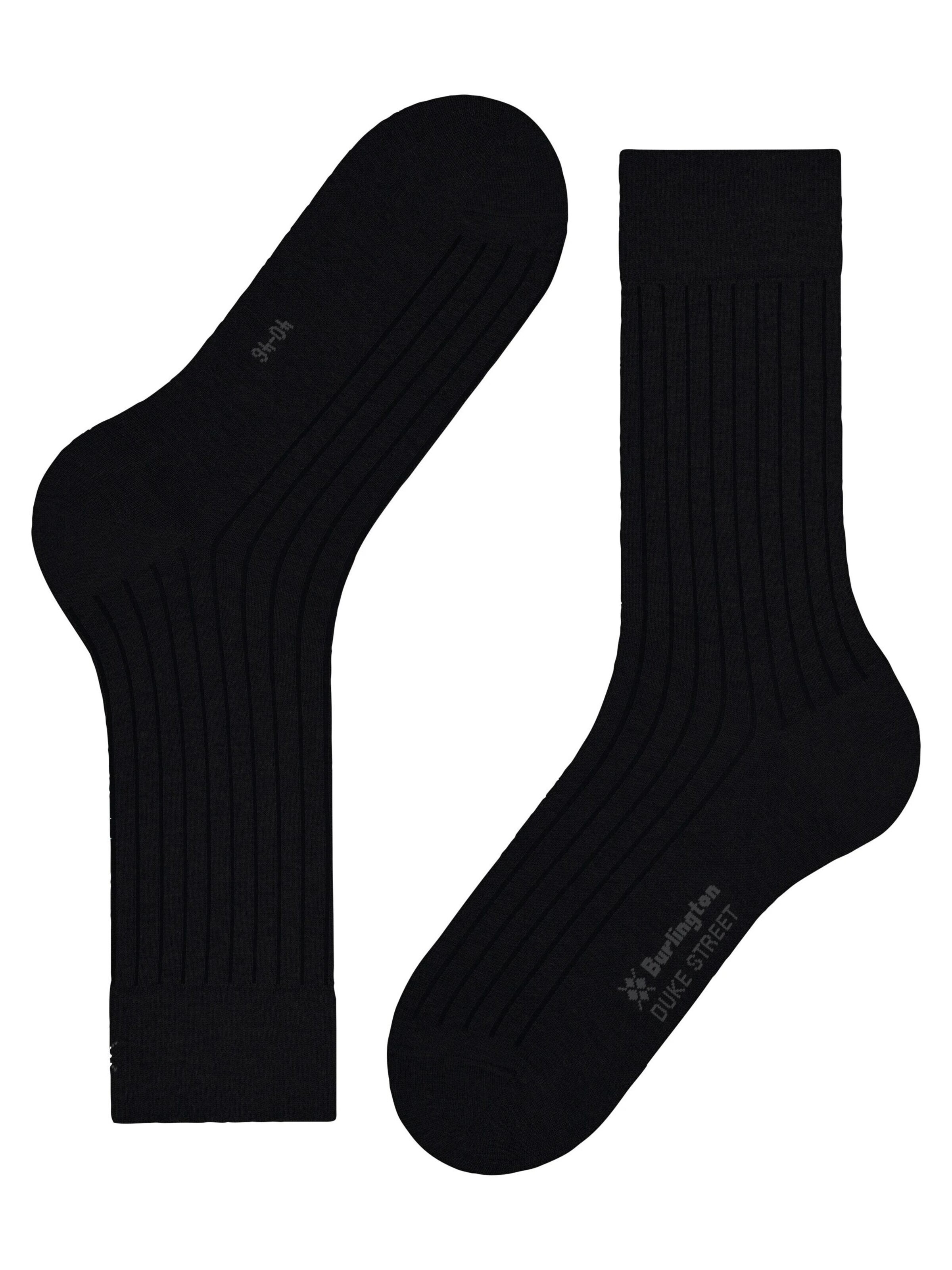 BURLINGTON Socks in Black