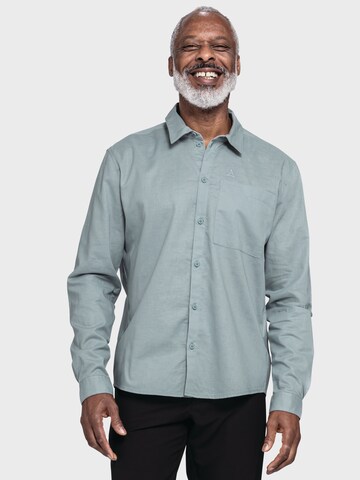 Fit confort Chemise fonctionnelle ' Urban Shirt Style Chanduy MNS ' Schöffel en gris : devant