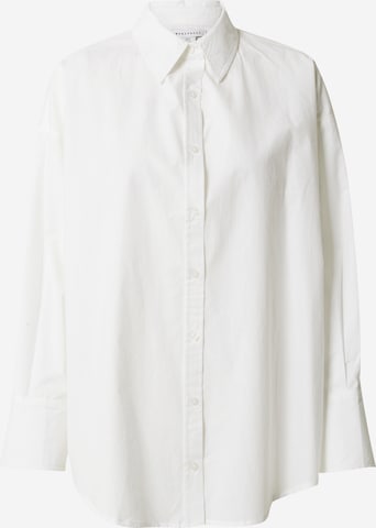 Warehouse - Blusa em branco: frente