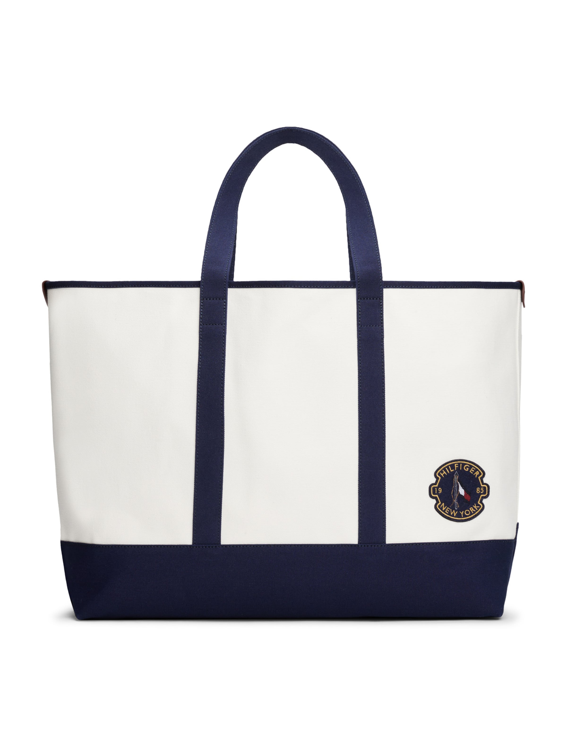 TOMMY HILFIGER Шоппер в Белый: спереди