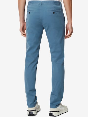 Regular Pantalon chino 'Stig' Marc O'Polo en bleu