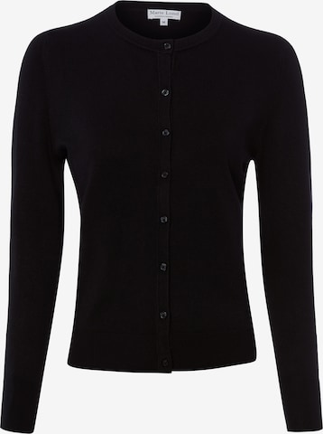 Marie Lund Strickjacke in Schwarz: Vorderseite