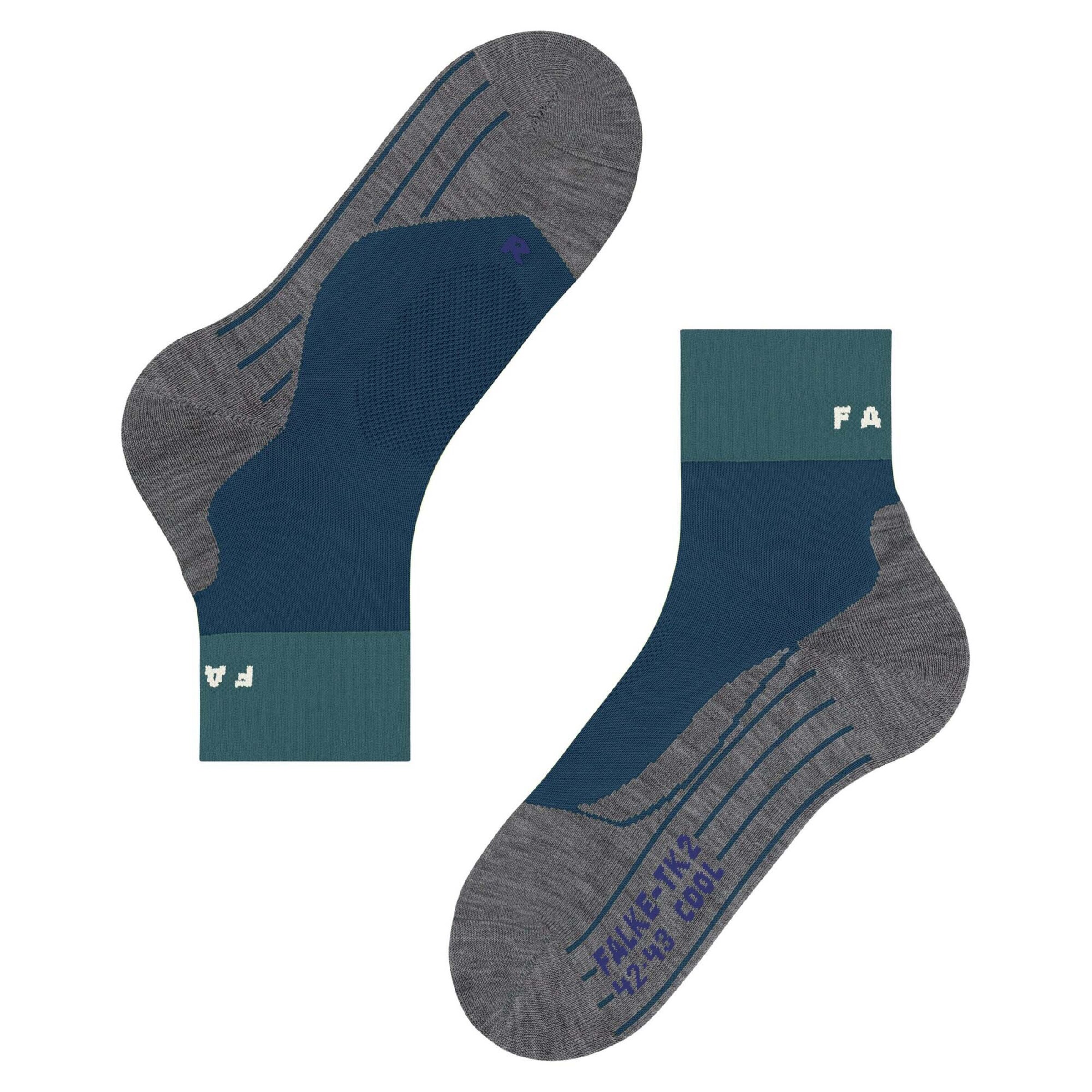 FALKE Sportsocken in Grau