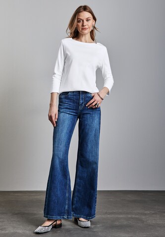 STREET ONE Basic Shirt in Weiß
