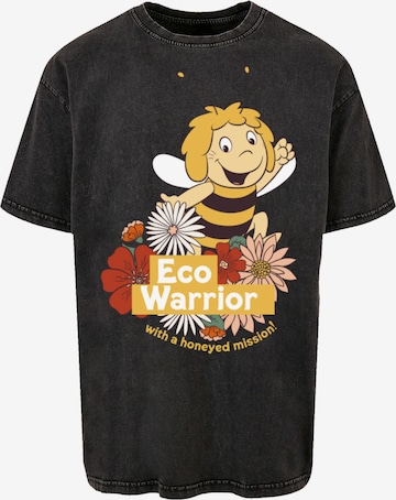 T-Shirt 'Die Biene Maja' F4NT4STIC en noir : devant