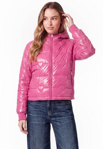 MYMO - Chaqueta de entretiempo en rosa: frente