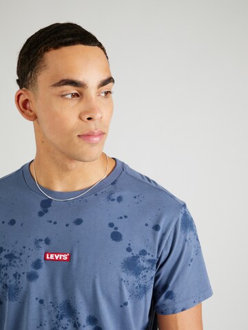 LEVI'S ® Póló 'SS Relaxed Baby Tab Tee' - kék