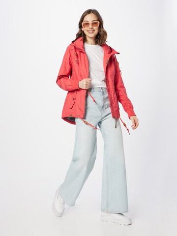 Ragwear Between-Season Jacket 'DANKKA' in Red