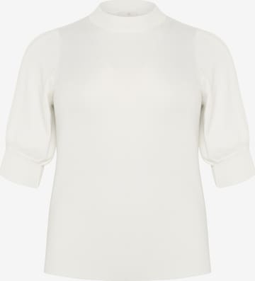 Pull-over 'KALone' Kaffe en blanc : devant