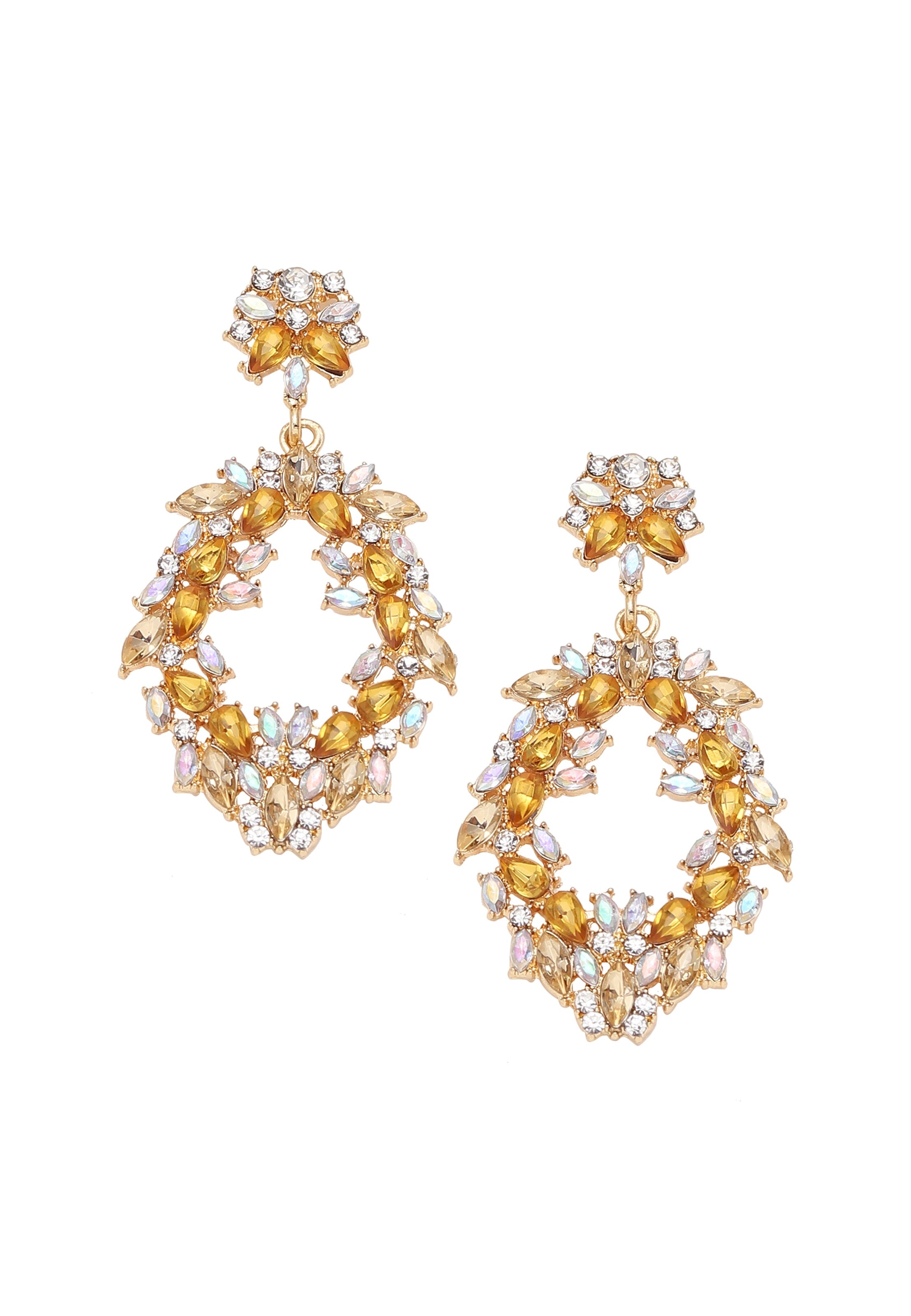 Cercei ' Geraldine ' de la SOHI pe mai multe culori: față