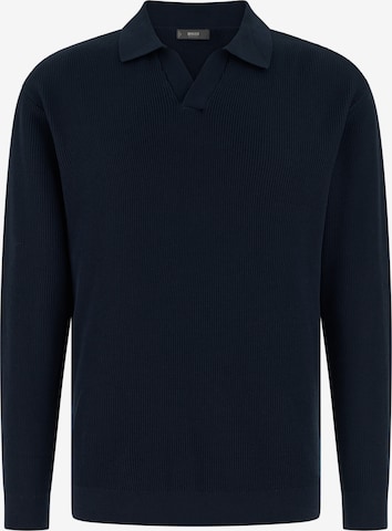 T-Shirt Boggi Milano en bleu : devant