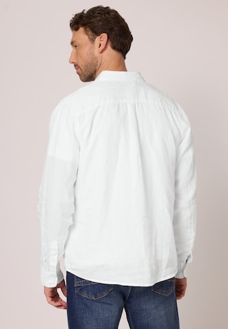 Street One MEN Comfort fit Button Up Shirt in White