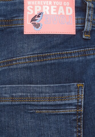 CECIL Regular Jeans in Blau