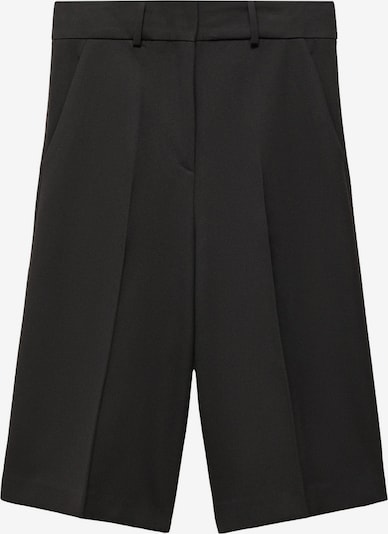 Pantaloni cu dungă 'Paul' MANGO pe negru, Vizualizare produs