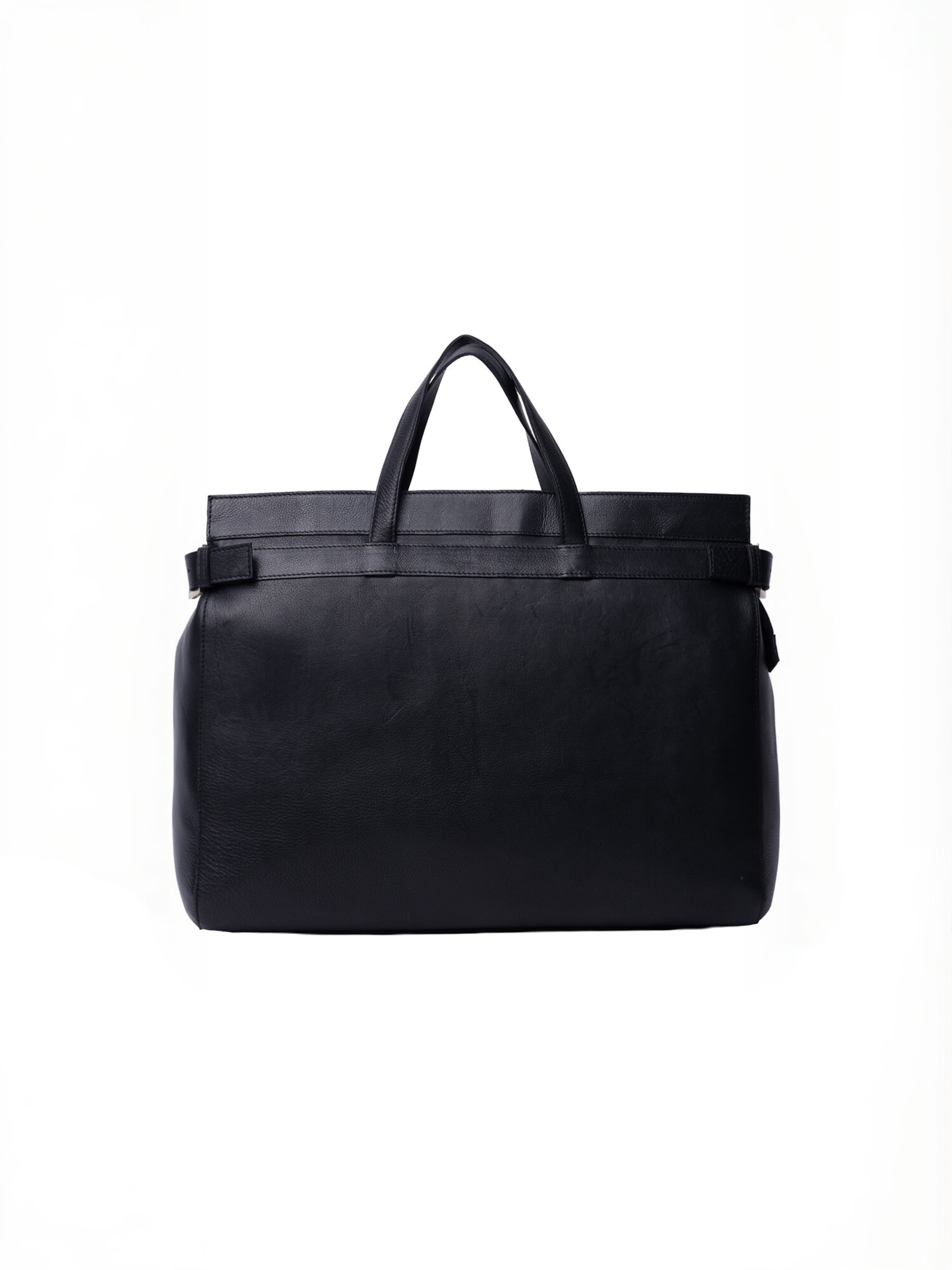 Cabas ' Siri ' RE:DESIGNED en noir : devant
