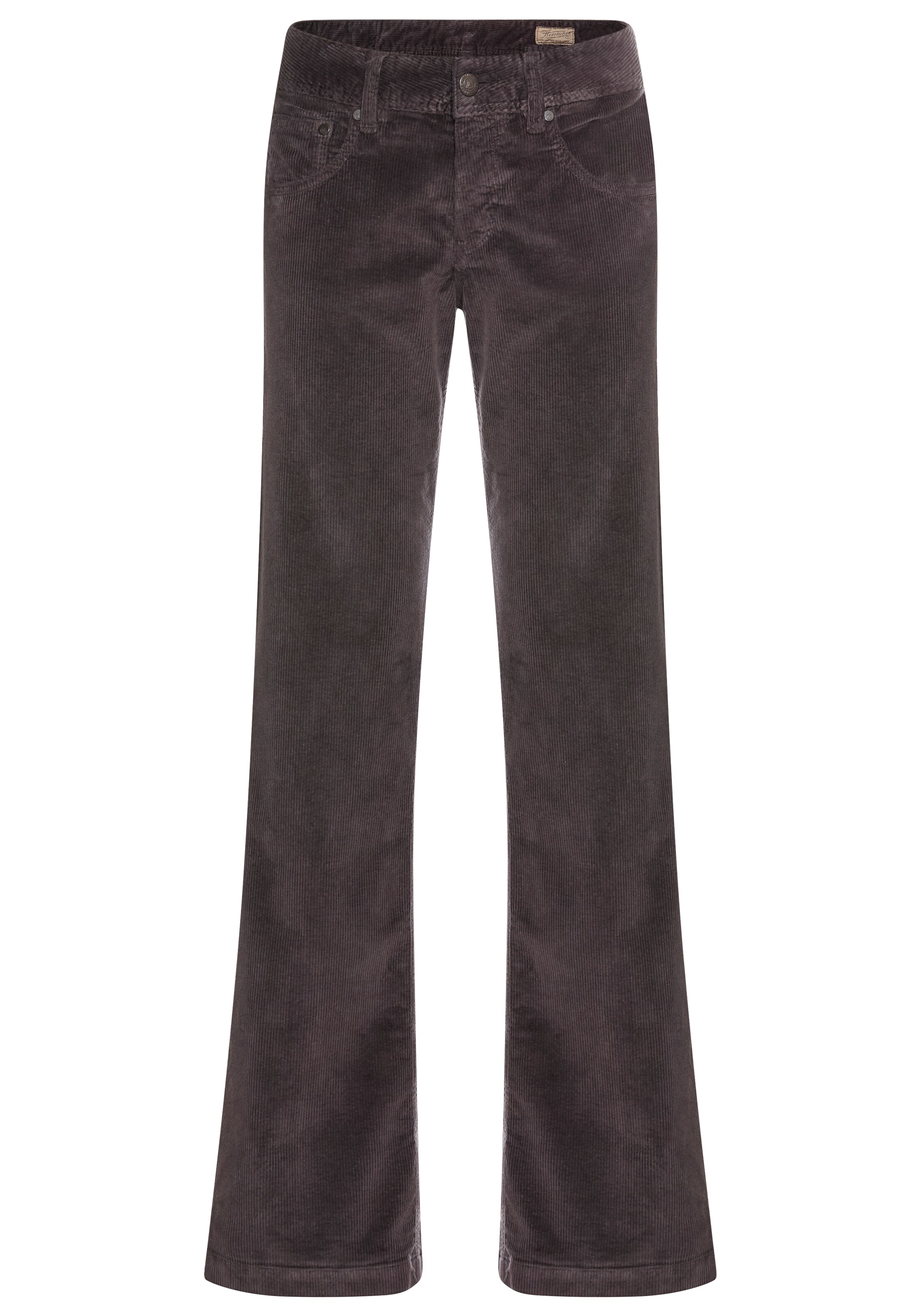 Herrlicher Flared Jeans in Braun: Vorderseite