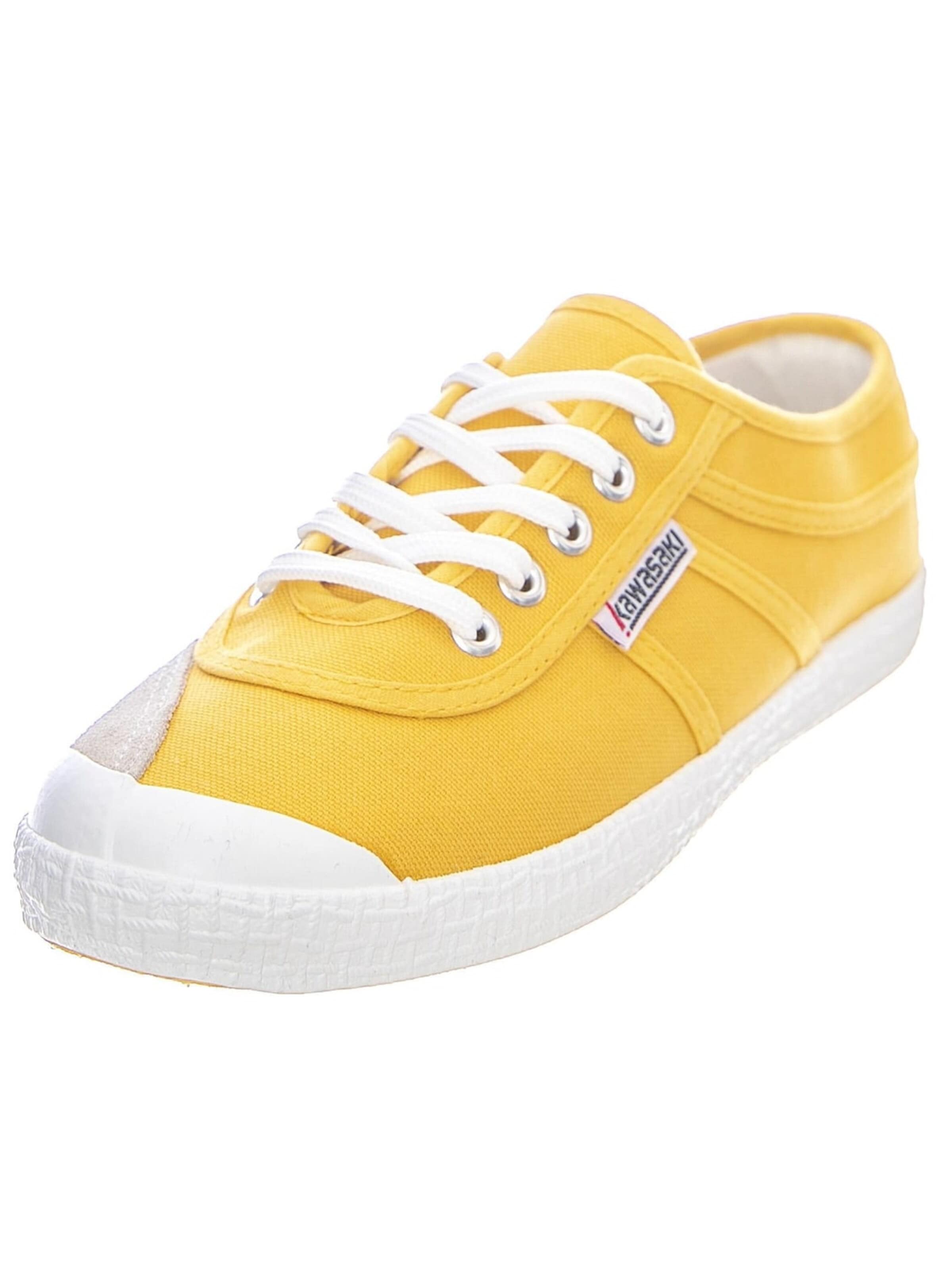 Sneaker bassa in 36 KAWASAKI di colore giallo, Visualizzazione prodotti