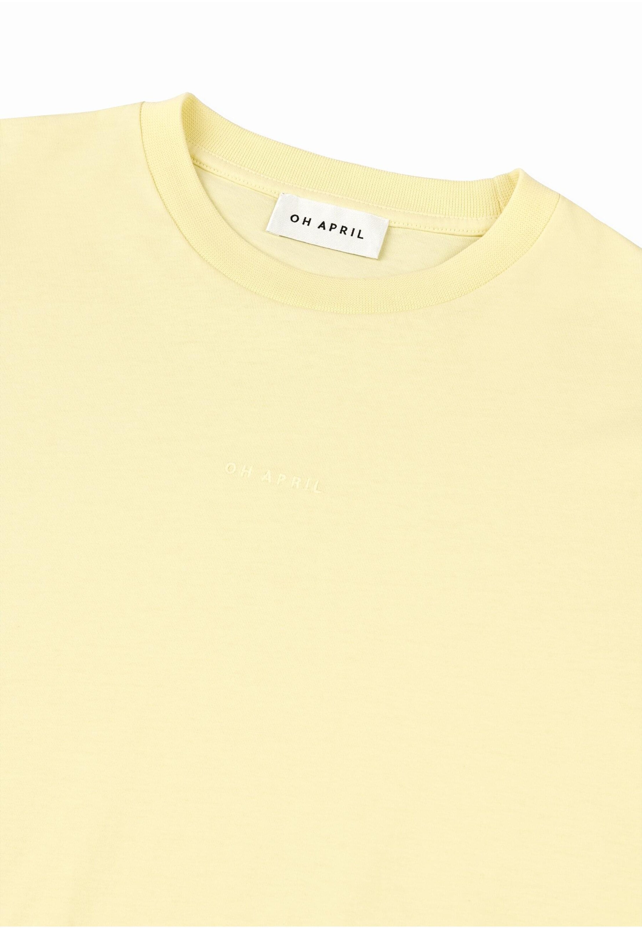 Maglietta di OH APRIL in giallo
