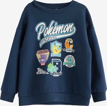 mėlyna Lindex Megztinis be užsegimo 'Pokemon': priekis