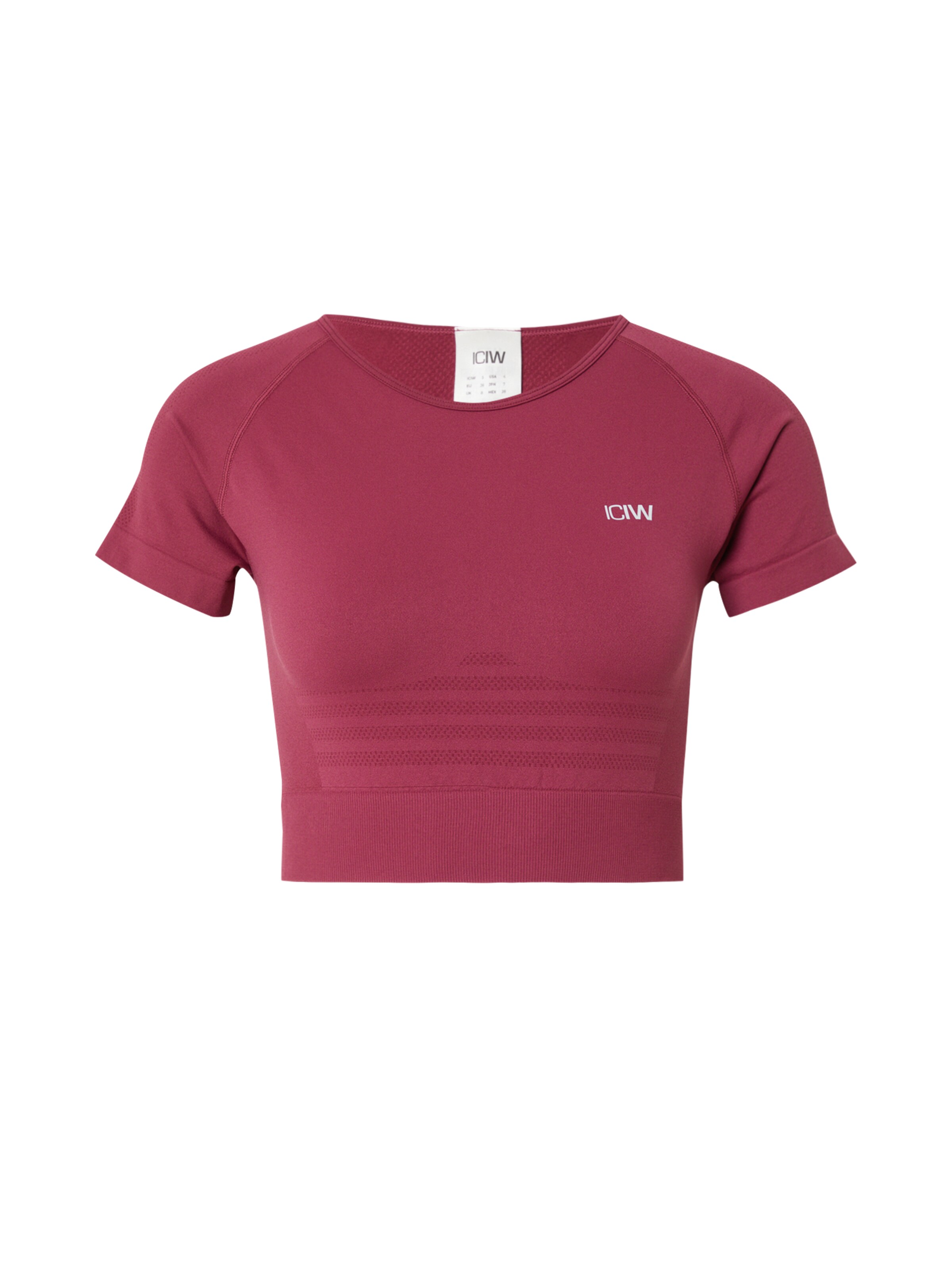 ICANIWILL Performance shirt 'Define' in Pink: front