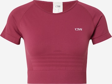 ICANIWILLTehnička sportska majica 'Define' - roza boja: prednji dio