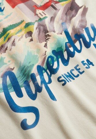 T-Shirt 'Maritime' Superdry & Co en blanc