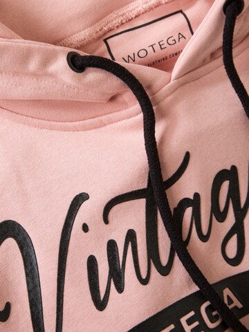 WOTEGA Sweatshirt 'WT Star' in Pink