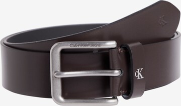 Calvin Klein Jeans Belt in Brown: front