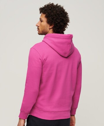 Superdry Sweatshirt 'Essential' in Roze