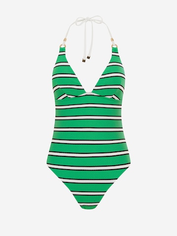 SEA LEVEL Triangel Badpak 'Voyage' in Groen