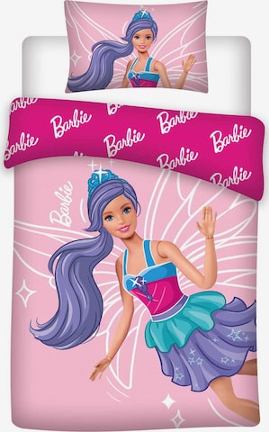 Lenzuolo di Mattel in rosa: frontale