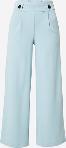 JDY Wide leg Pleat-Front Pants 'GEGGO' in Blue: front