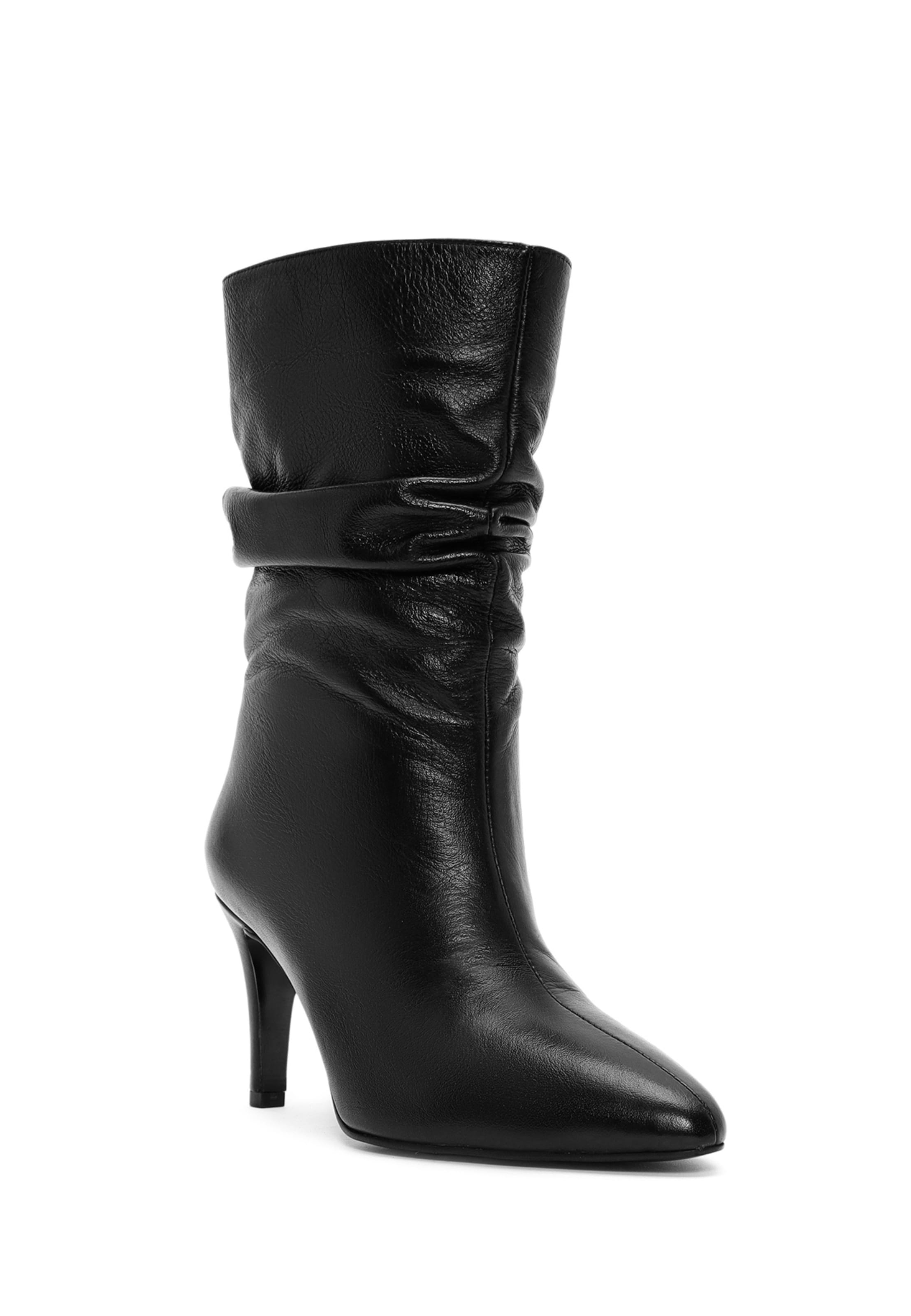 Derimod Ankle Boots in Schwarz