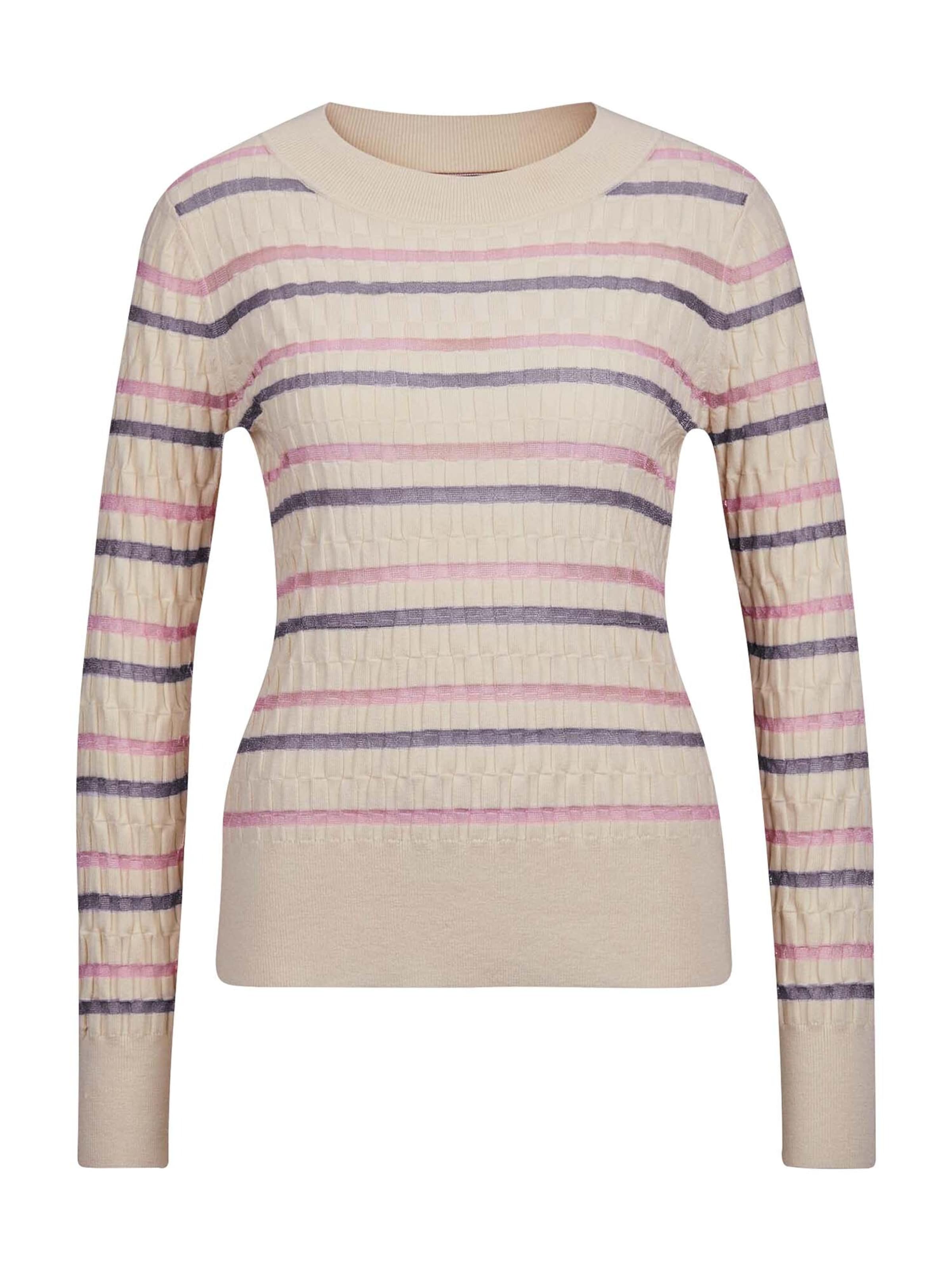 MADELEINE Trui in Wit: voorkant