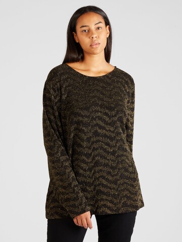 ONLY Carmakoma Shirt in Gold: Vorderseite