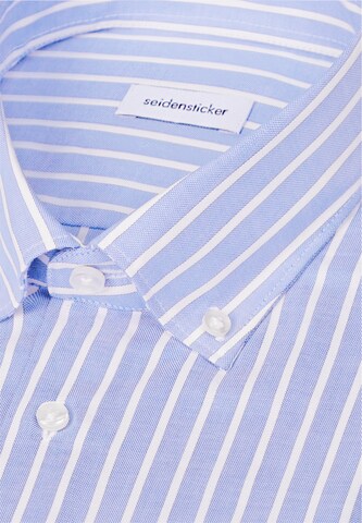 SEIDENSTICKER Regular fit Zakelijk overhemd in Blauw