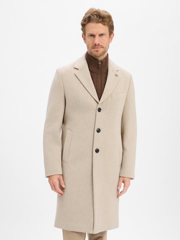 Finshley & Harding London Mantel 'Frederick' in Beige: Vorderseite