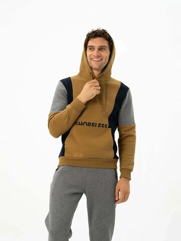 Sweat-shirt Arma en marron