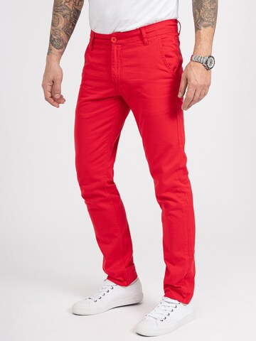 Rock Creek Regular Chino Pants in Red