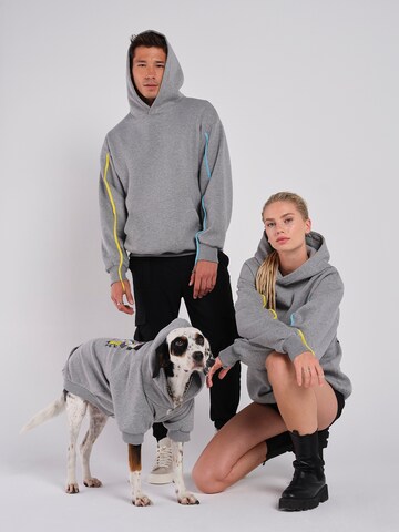 Rockupy Sweatshirt 'Peyton' in Grey