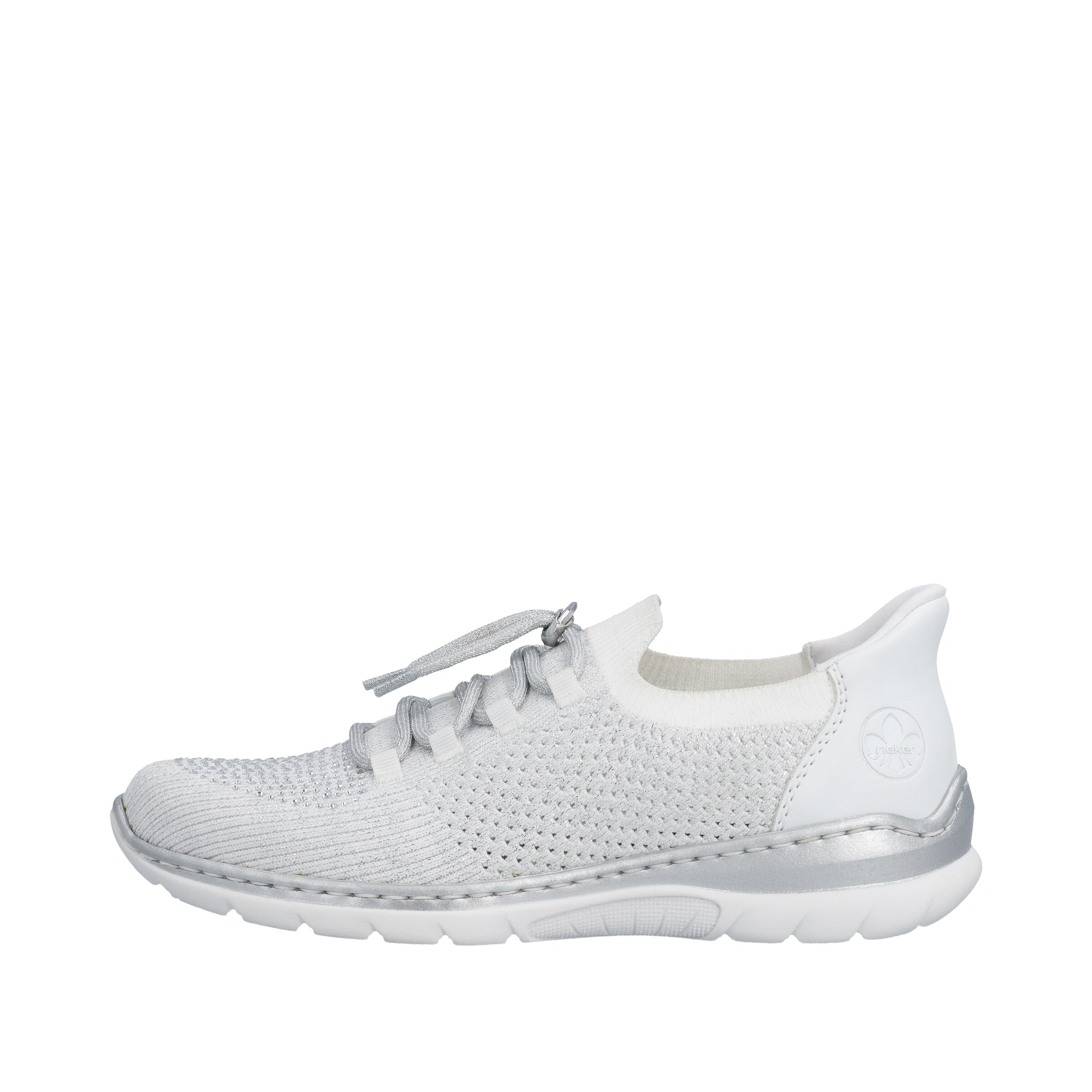 Rieker Slip-Ons in Silver