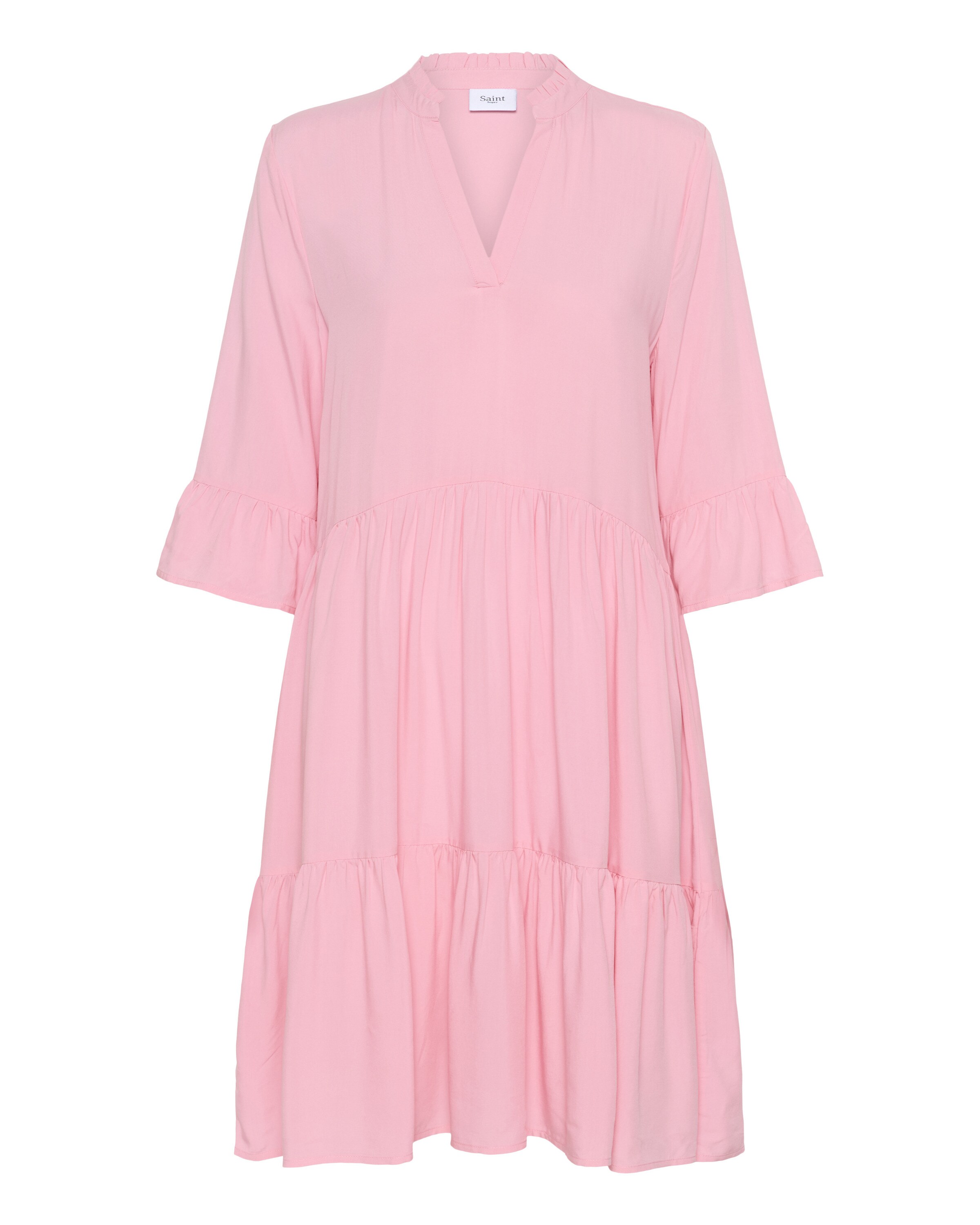 SAINT TROPEZ - Vestido em rosa: frente