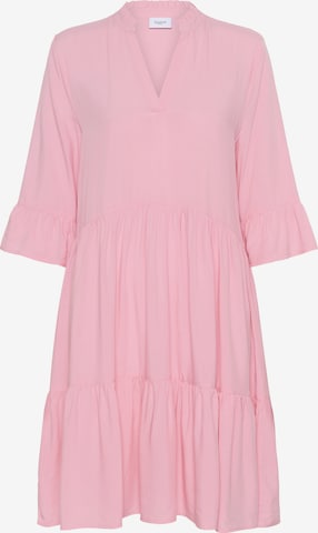 SAINT TROPEZ - Vestido em rosa: frente