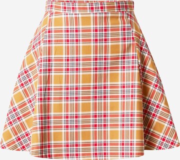 Monki Skirt in Mixed colours: front