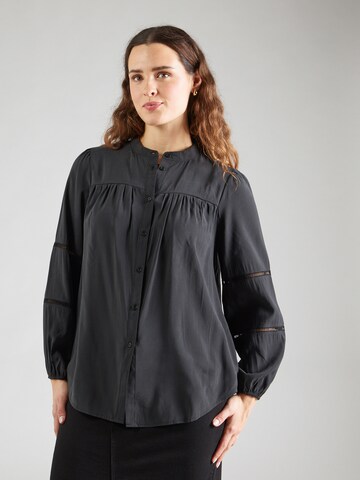 ONLY Carmakoma Blouse 'CARScarletto' in Black: front