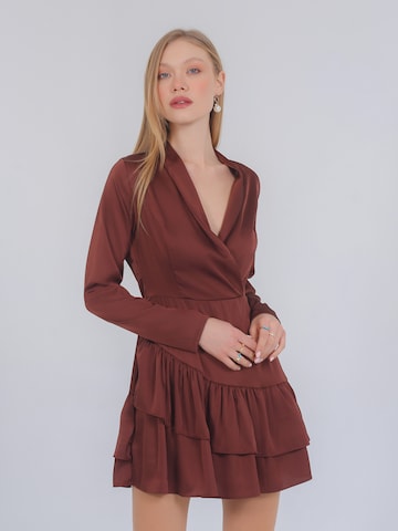 Robe 'Lyla' FRESHLIONS en marron