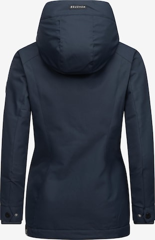 Ragwear Weatherproof jacket 'Jazmin Remake II' in Blue