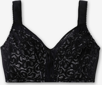 Minimiseur Soutien-gorge SHEEGO en noir : devant