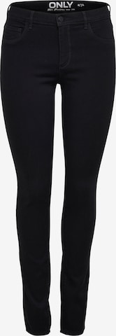 ONLY Skinny Jeans 'Rain Cry' in Schwarz: predná strana